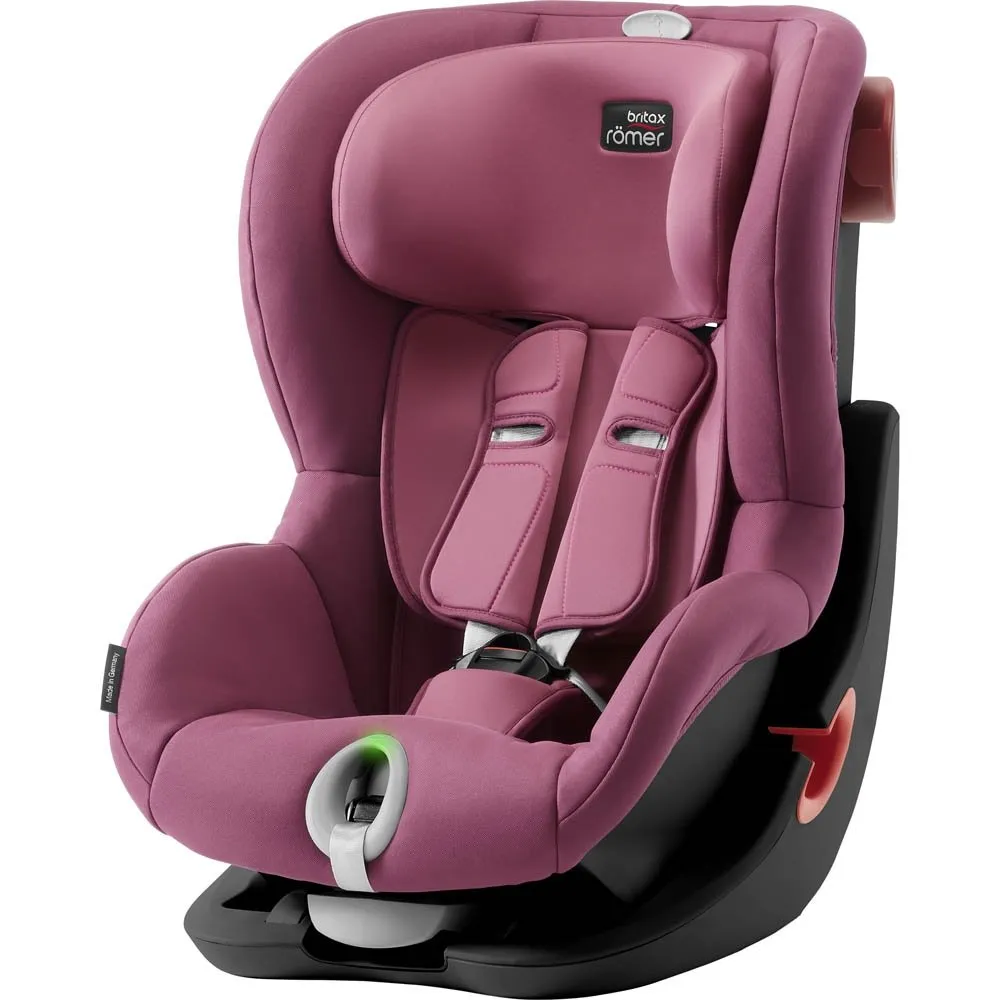 Автокрісло Britax Romer King II LS Black Series Wine Rose (рожевий)